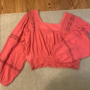 American Eagle Cropped Top